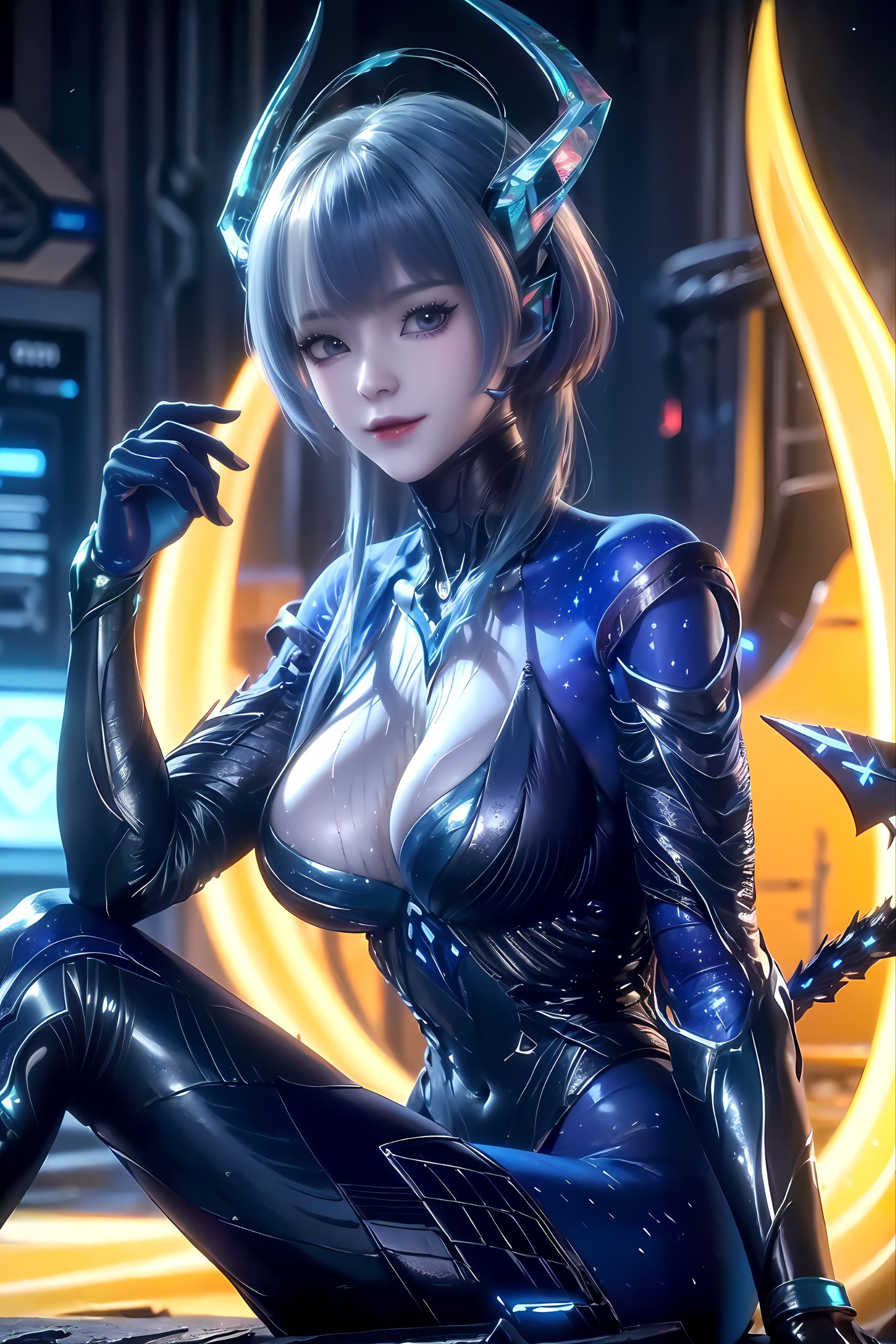 然而